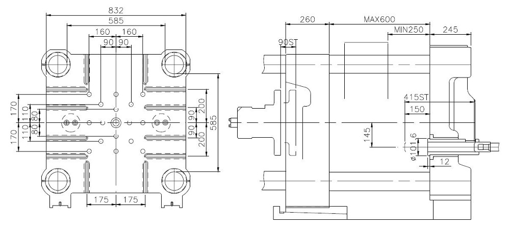 specifications DC250